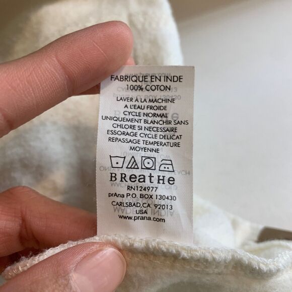 Prana Coat Womens XS Extra Small Breathe Rowen Fleece Lined Button Front Long - Picture 13 of 15